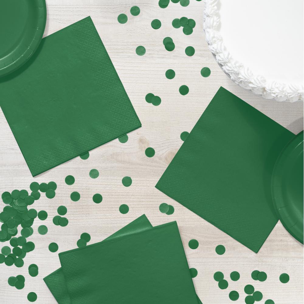 Luncheon Napkin 2ply - Emerald Green Party Decoration from Bulk Party Decorations