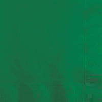 Beverage Napkin 2ply - Emerald Green Party Decoration from Bulk Party Decorations