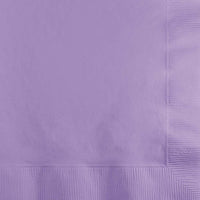 Beverage Napkin 2ply - Luscious Lavender Party Decoration from Bulk Party Decorations