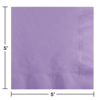 Beverage Napkin 2ply - Luscious Lavender Party Decoration from Bulk Party Decorations