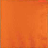 Luncheon Napkin 2ply - Sunkissed Orange Party Decoration from Bulk Party Decorations