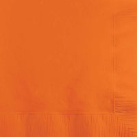 Beverage Napkin 2ply - Sunkissed Orange Party Decoration from Bulk Party Decorations