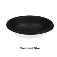 200ct Bulk Black Velvet Paper Bowls