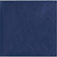 Bulk Navy 2 Ply Beverage Napkins (1200 per Case)