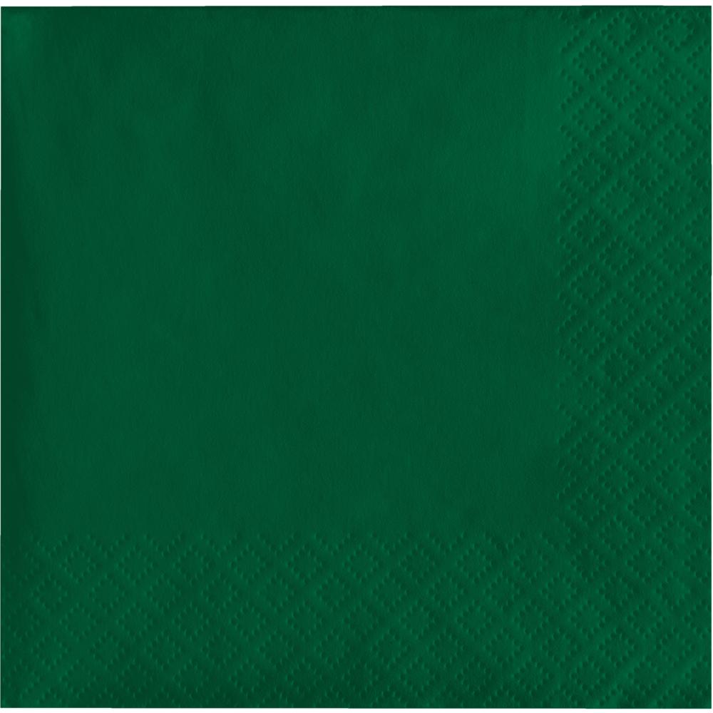 Bulk Hunter Green Paper Beverage Napkin 2ply (Case of 1200)