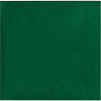 Bulk Hunter Green Paper Beverage Napkin 2ply (Case of 1200)