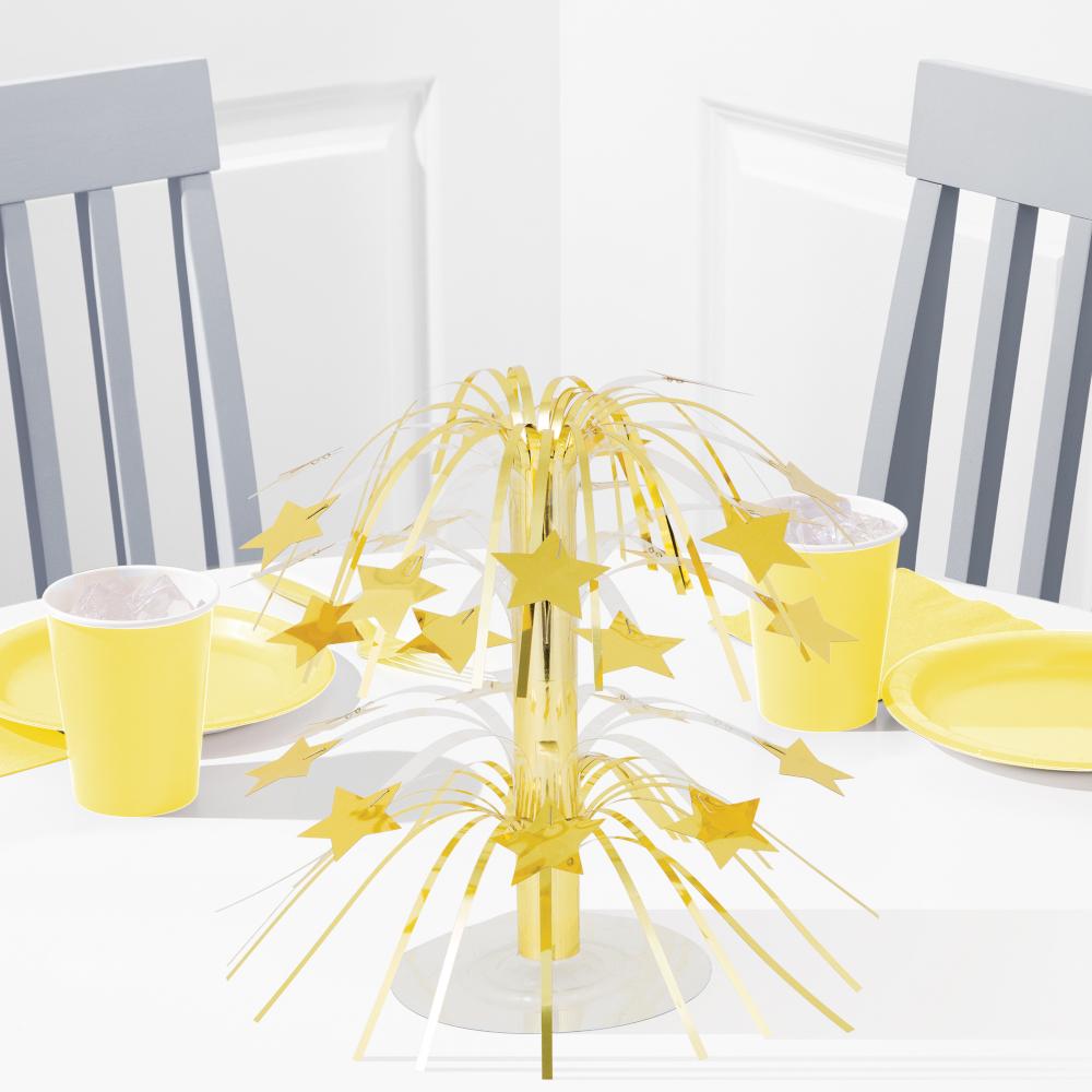 6ct Bulk Gold Foil Cascading Centerpieces