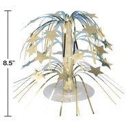 6ct Bulk Gold Foil Cascading Centerpieces