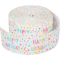 Bulk Happy Birthday Streamers (12 per Case)