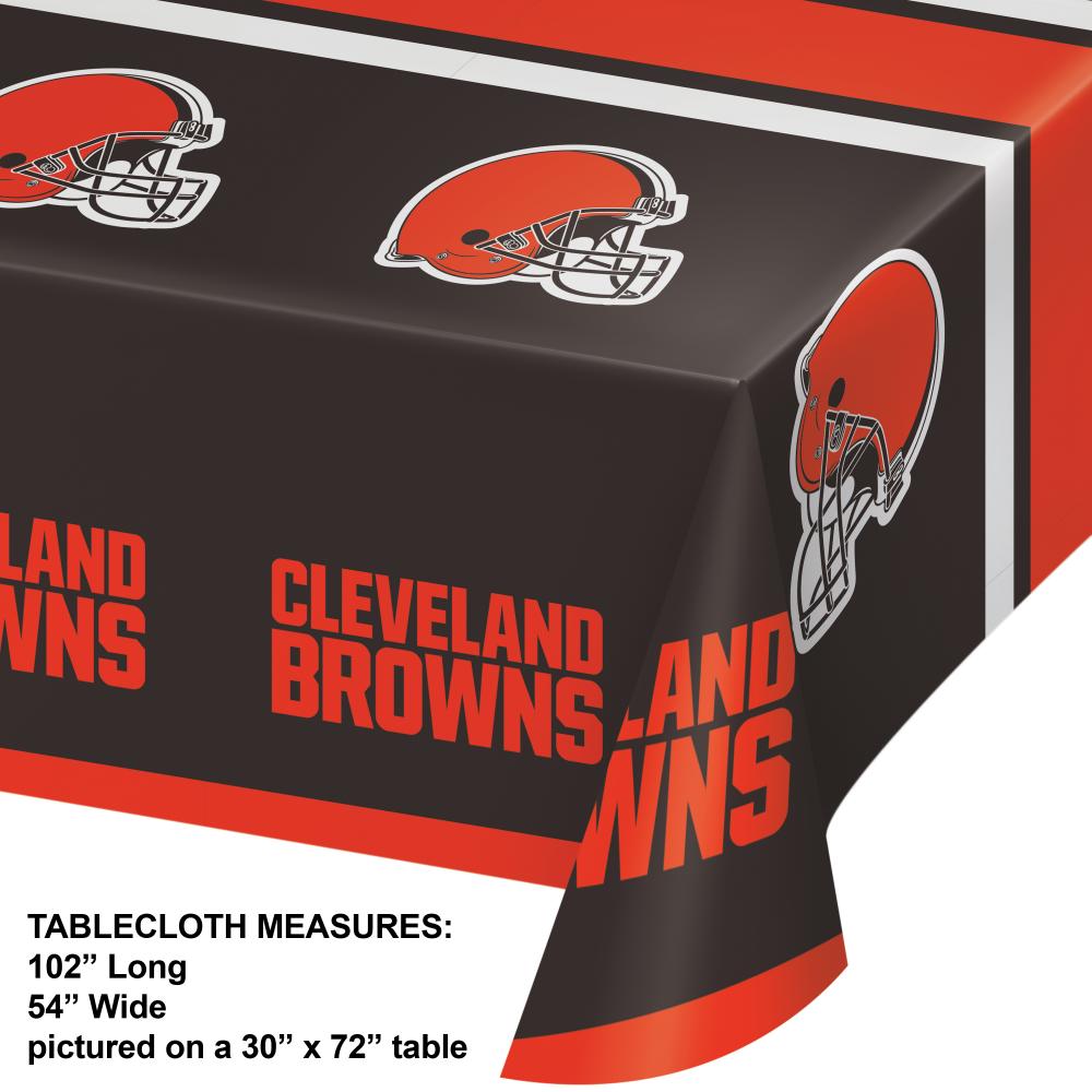 12ct Bulk Cleveland Browns Table Covers