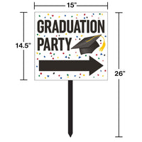 6ct Bulk Graduation Yard Signs