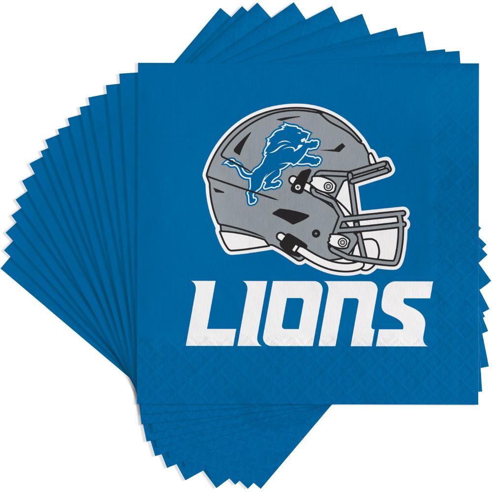 Detroit Lions Luncheon Napkins (192 per Case)