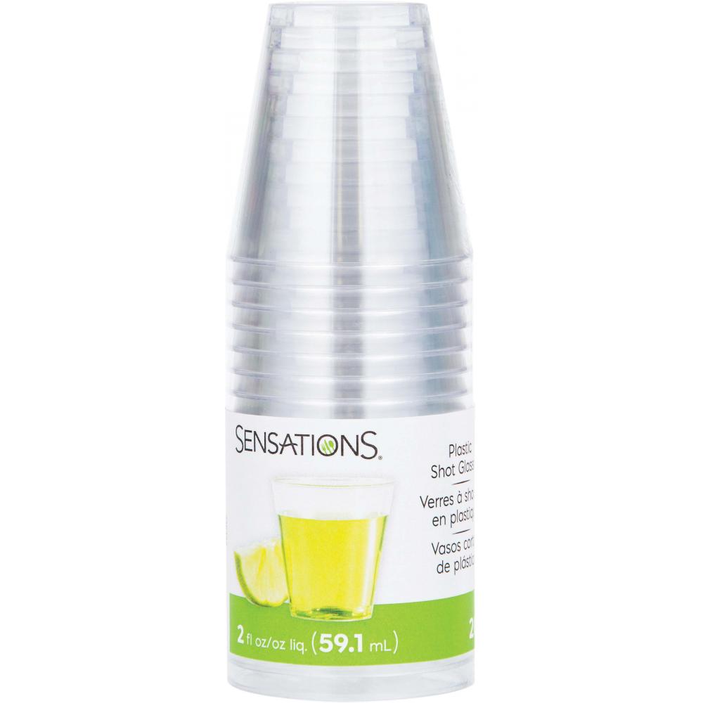 240ct Bulk 2 oz Plastic Shot Glasses