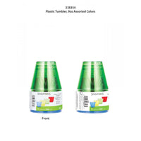 144ct Bulk 9 oz Assorted Colors Plastic Tumblers