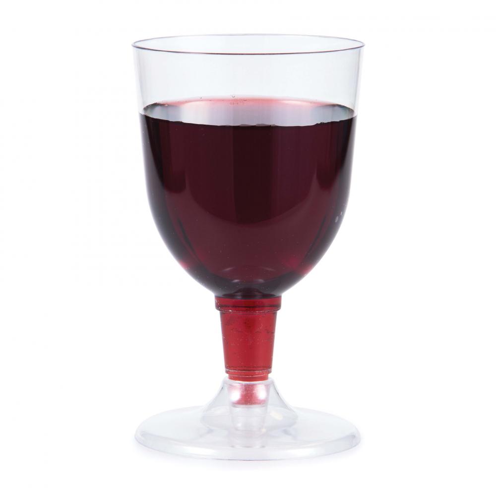 72ct Bulk 5 oz Plastic Wine Glasses