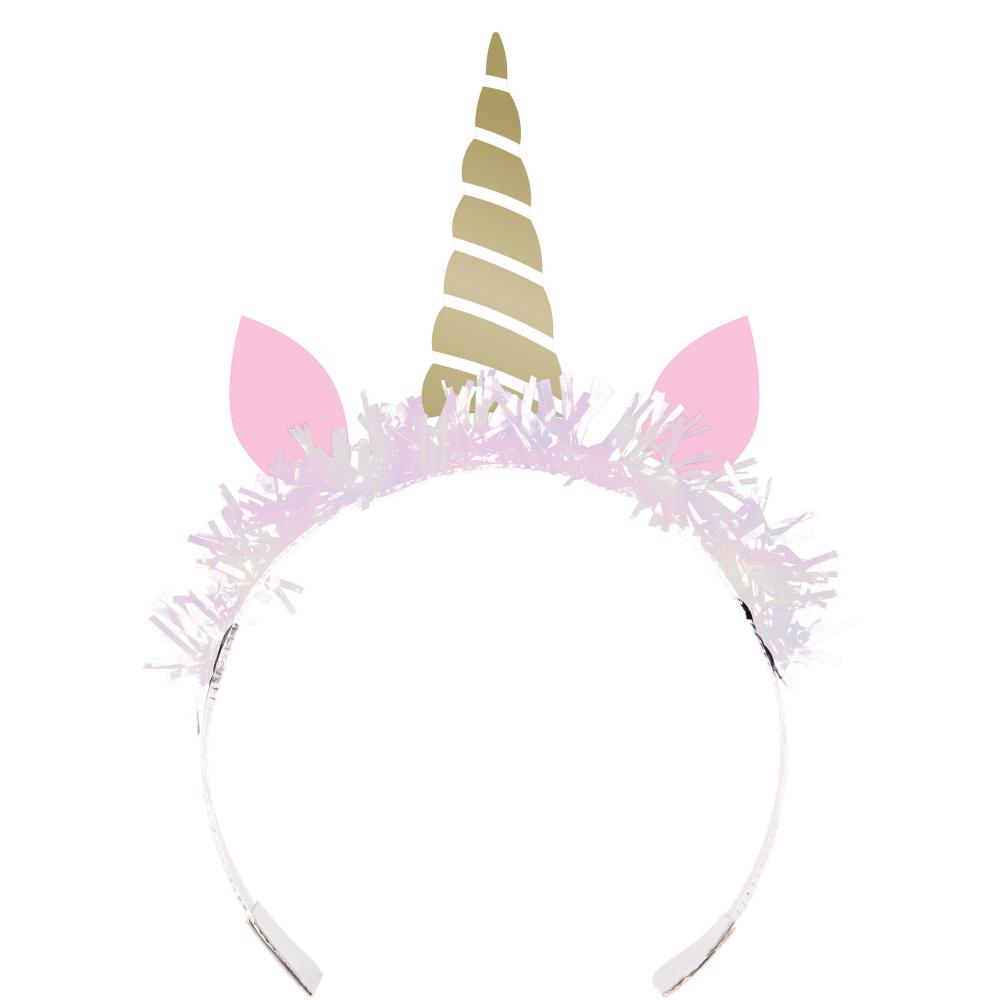 Tiara with Fringe - Unicorn Sparkle Party Decoration from Bulk Party Decorations