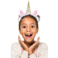 Tiara with Fringe - Unicorn Sparkle Party Decoration from Bulk Party Decorations