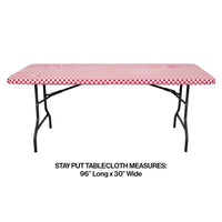 12ct Bulk Red and White Gingham 30