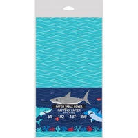 6ct Bulk Shark Party Paper Table Covers