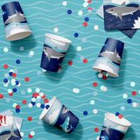 96ct Bulk Shark Party Paper Cups