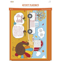 96ct Bulk Fall Fun Activity Placemats