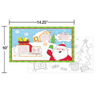 96ct Bulk Christmas Activity Placemats