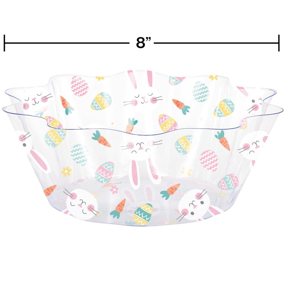 8" Fluted Bowl - Easter Party Decoration from Bulk Party Decorations