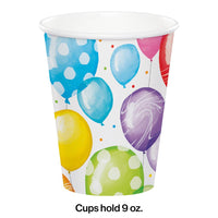 96ct Bulk Balloon Bash Paper Cups