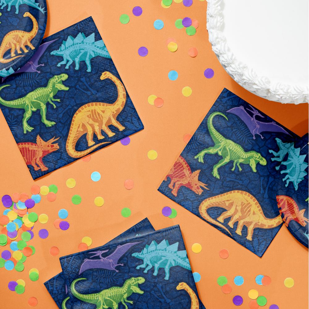 192ct Bulk Dino Dig Luncheon Napkins