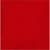 Bulk Classic Red 2 Ply Luncheon Napkins (900 per Case)