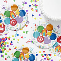 Luncheon Plate - Bubbly Birthday Party Decoration from Bulk Party Decorations