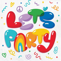 Lunch Napkin - Bubbly Birthday Party Decoration from Bulk Party Decorations