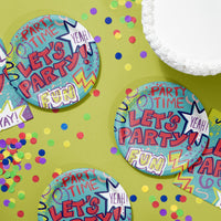 Luncheon Plate - Graffiti Party Party Decoration from Bulk Party Decorations