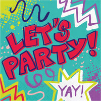 Lunch Napkin - Graffiti Party Party Decoration from Bulk Party Decorations