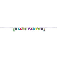 Letter Banner w/ Tassels - Graffiti Party Party Decoration from Bulk Party Decorations