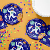 Luncheon Plate - Space Adventures Party Decoration from Bulk Party Decorations