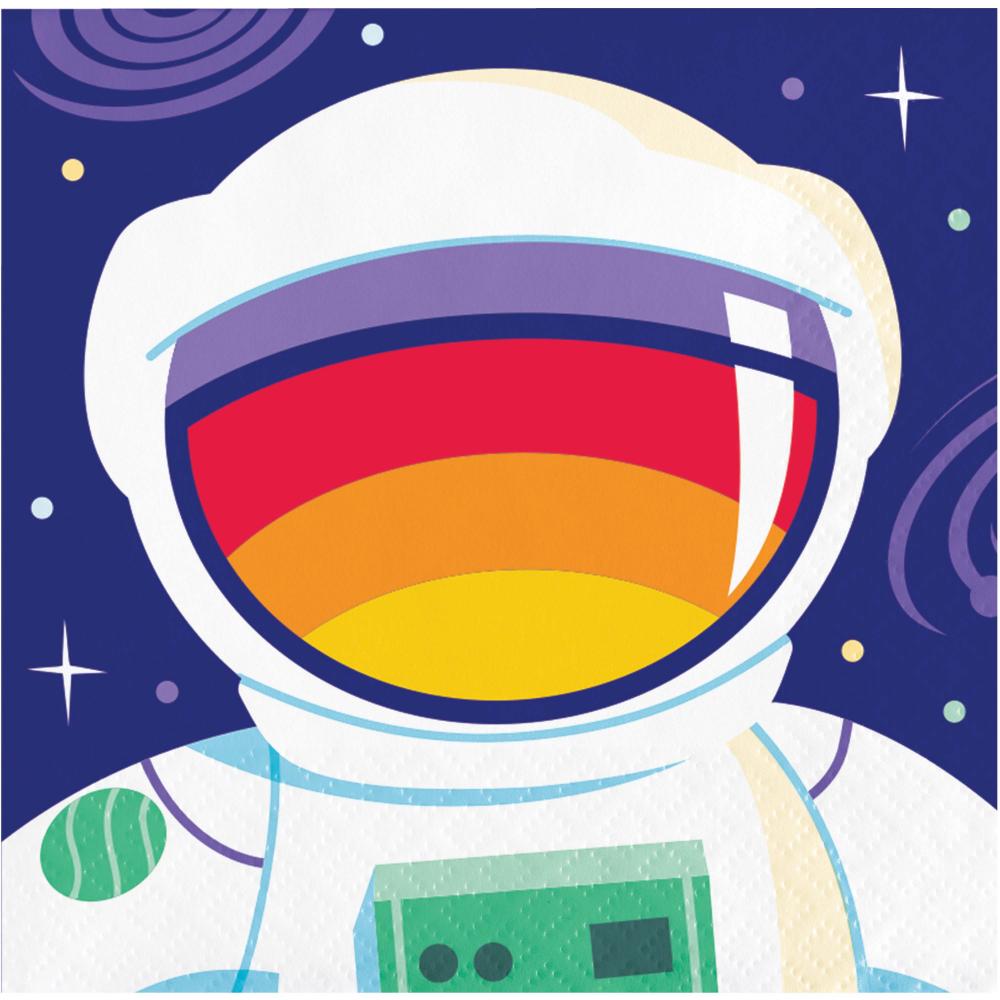 Beverage Napkin - Space Adventures Party Decoration from Bulk Party Decorations