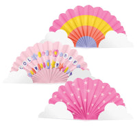 Centerpiece Fans - Sweet Dreams Party Decoration from Bulk Party Decorations
