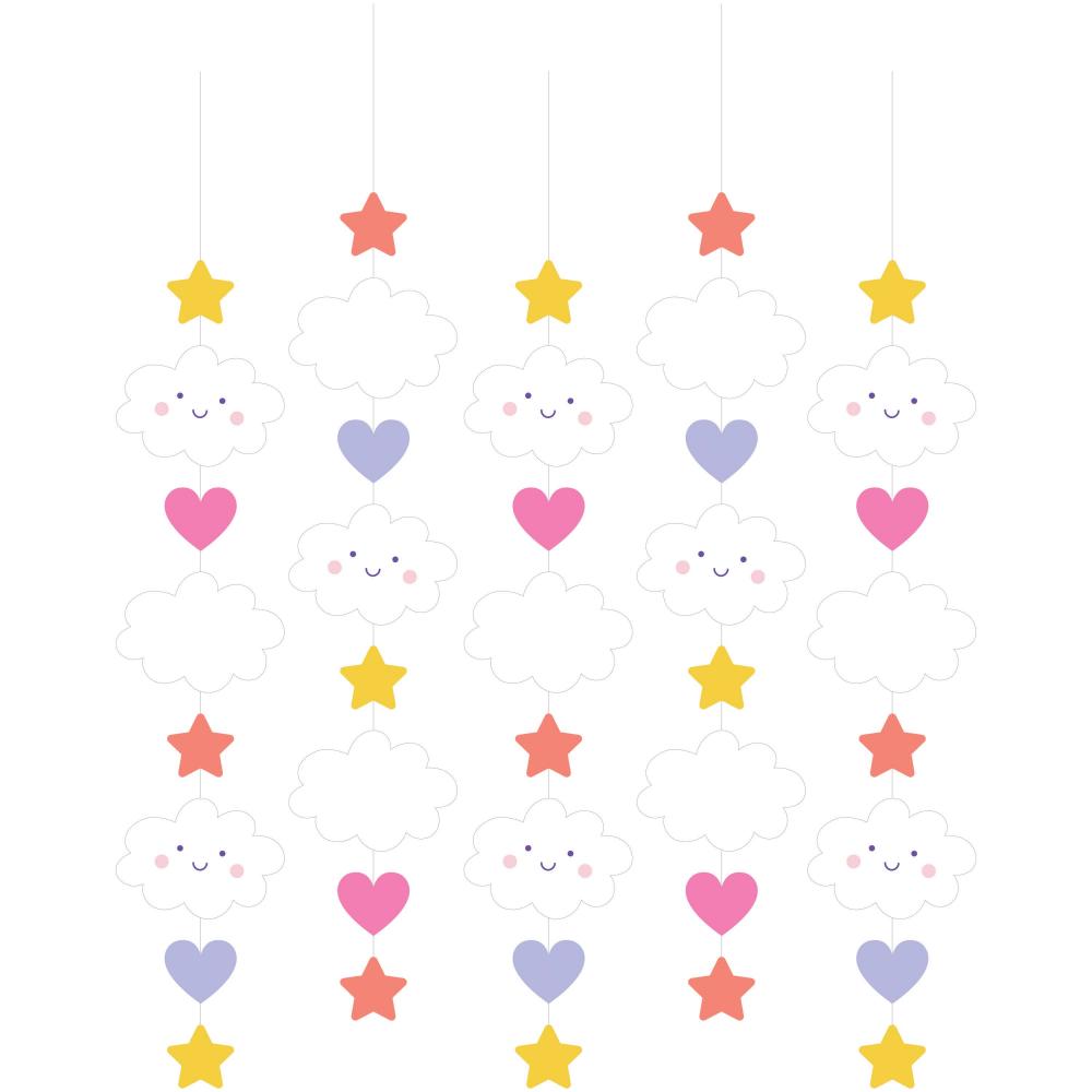 Hanging Cutouts - Sweet Dreams Party Decoration from Bulk Party Decorations