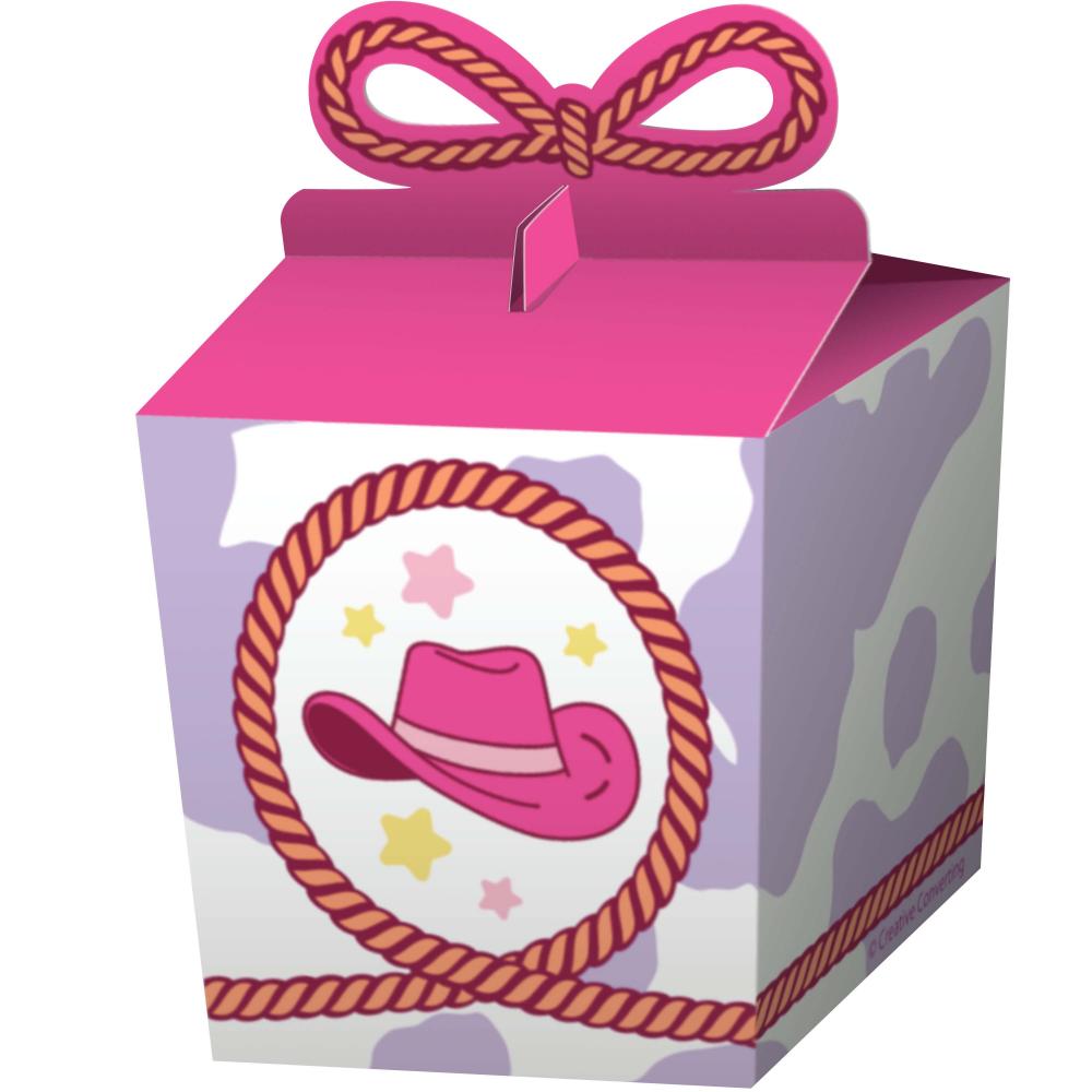 Favor Box - Boots and Bows Party Decoration from Bulk Party Decorations