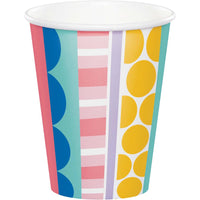 Hot/Cold Cup 9oz. - Party Patterns Party Decoration from Bulk Party Decorations