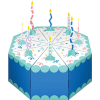 3D Centerpiece, Favor Boxes - Party Patterns Party Decoration from Bulk Party Decorations