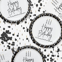 Dinner Plate - Golden Wishes Party Decoration from Bulk Party Decorations