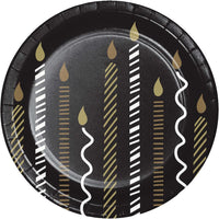 Luncheon Plate - Golden Wishes Party Decoration from Bulk Party Decorations
