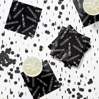 Beverage Napkin - Golden Wishes Party Decoration from Bulk Party Decorations