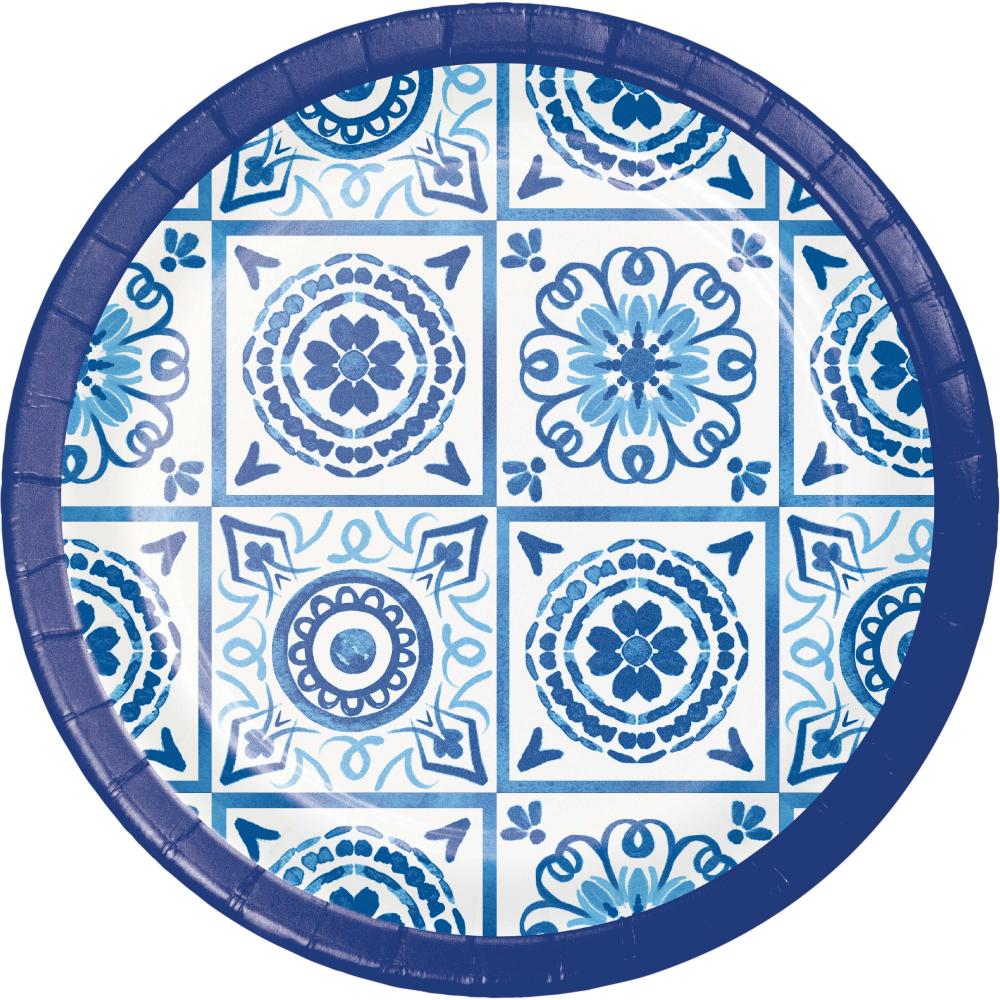 Banquet Plate - Blue Willow Party Decoration from Bulk Party Decorations