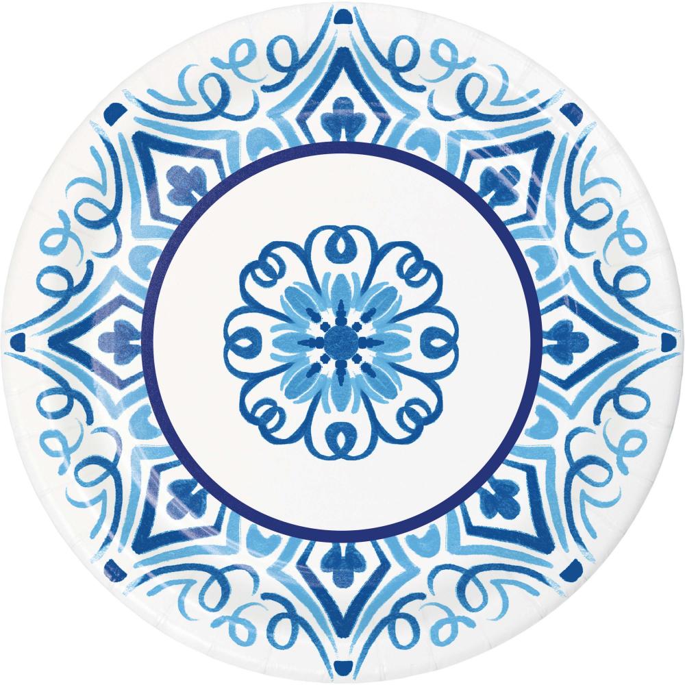 Dinner Plate - Blue Willow Party Decoration from Bulk Party Decorations