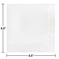 Bulk White 2 Ply Luncheon Napkins (900 per Case)