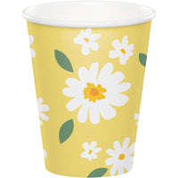 Sweet Daisy Paper Hot/Cold Cup 9oz. (Case of 96) by Creative Converting