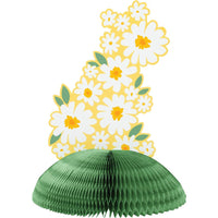 Sweet Daisy Honeycomb Centerpiece (Case of 6) by Creative Converting